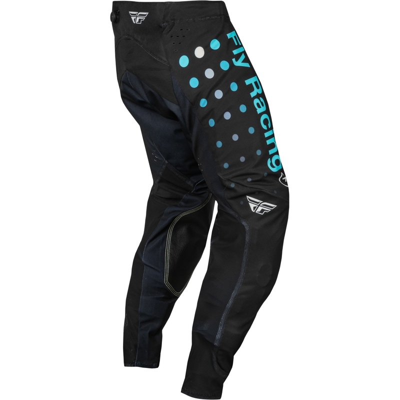 FLY Racing Evolution DST crossbroek zwart-blauw