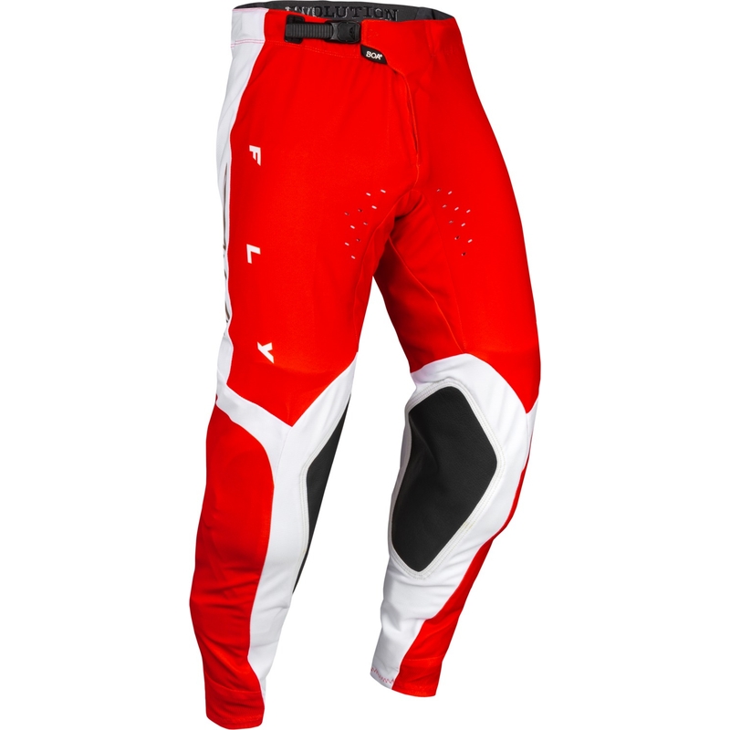 FLY Racing Evolution DST motorcrossbroek rood-wit