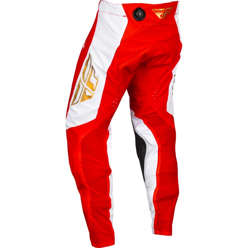 FLY Racing Evolution DST motorcrossbroek rood-wit