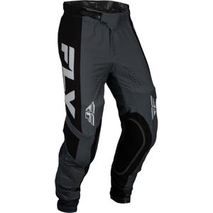 Motorcrossbroek FLY Racing Lite 2024 donkergrijs-zwart uitverkoop