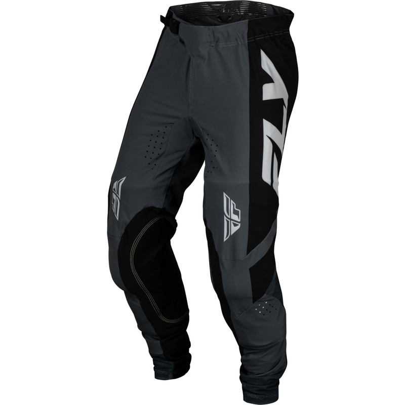 FLY Racing Lite motorcrossbroek donkergrijs-zwart uitverkoop