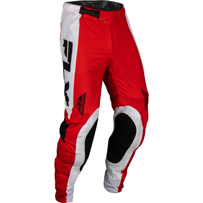 Motorcrossbroek FLY Racing Lite 2024 rood-wit-zwart