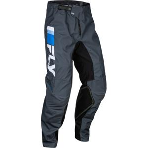 Motorcrossbroek FLY Racing Kinetic Prix 2024 blauw-grijs-wit