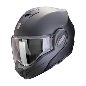 Opklaphelm Scorpion EXO-TECH EVO PRO SOLID parel matzwart