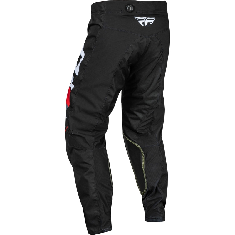 FLY Racing Kinetic Prix motorcrossbroek rood-grijs-wit