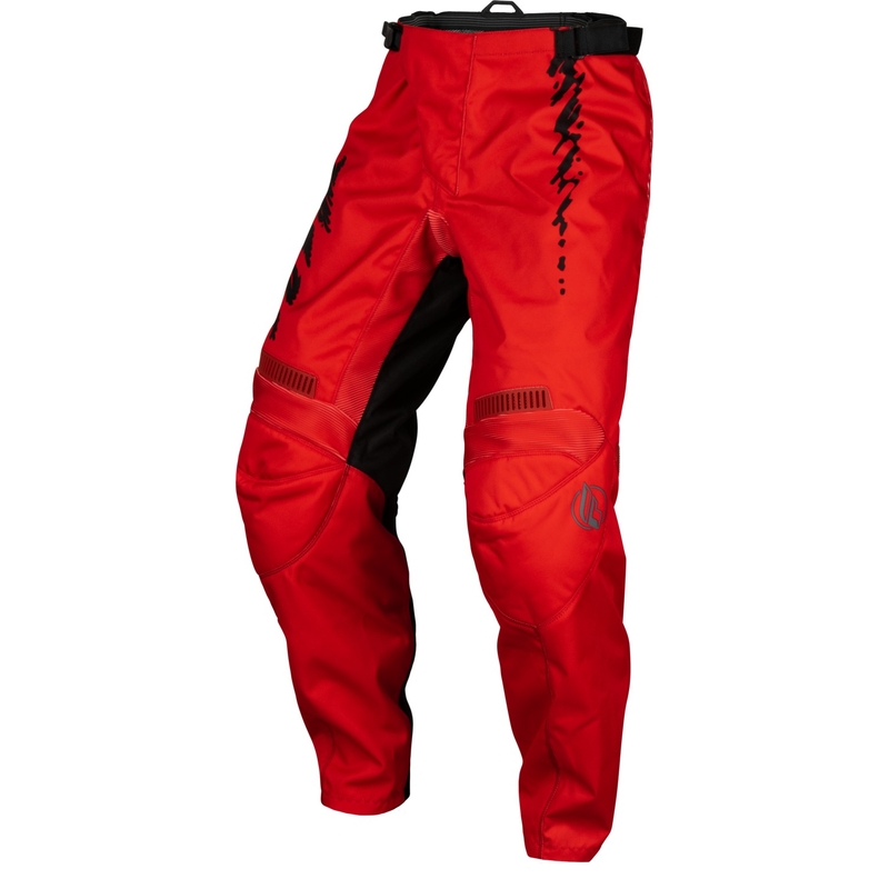 FLY Racing F-16 Kindercrossbroek Rood-Zwart-Grijs