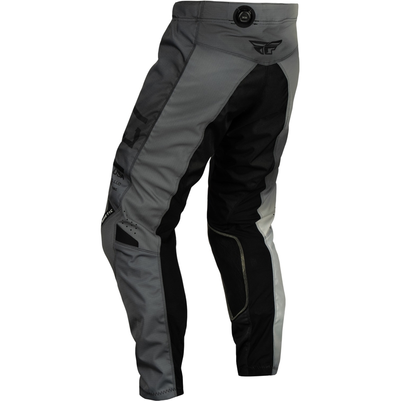 FLY Racing Kinetic Prodigy Kids Motocrossbroek Zwart-Grijs Uitverkoop