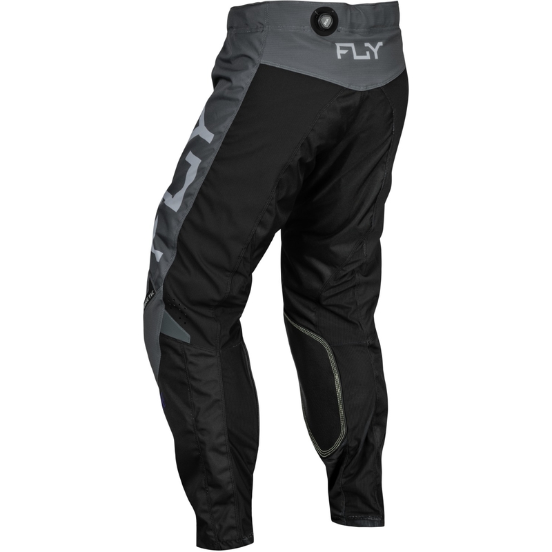 Motorcrossbroek FLY Racing Kinetic Reload 2024 grijs-zwart-blauw uitverkoop
