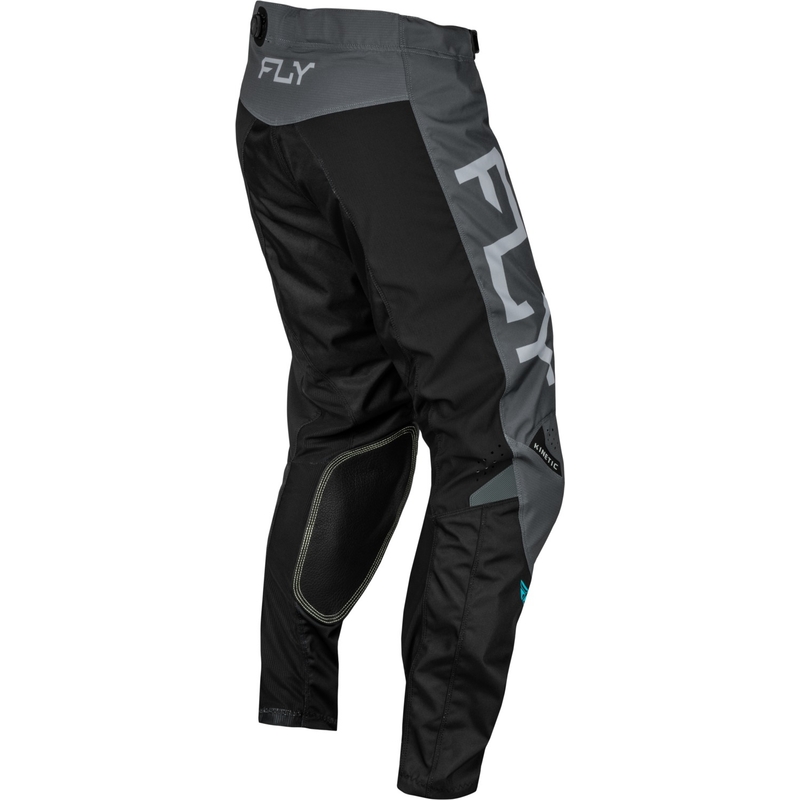 Motorcrossbroek FLY Racing Kinetic Reload 2024 grijs-zwart-blauw uitverkoop
