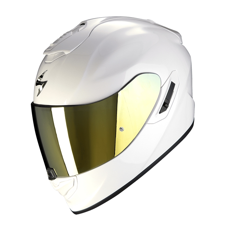 Integraal motorhelm Scorpion EXO-1400 EVO II Air Solid parelwit uitverkoop