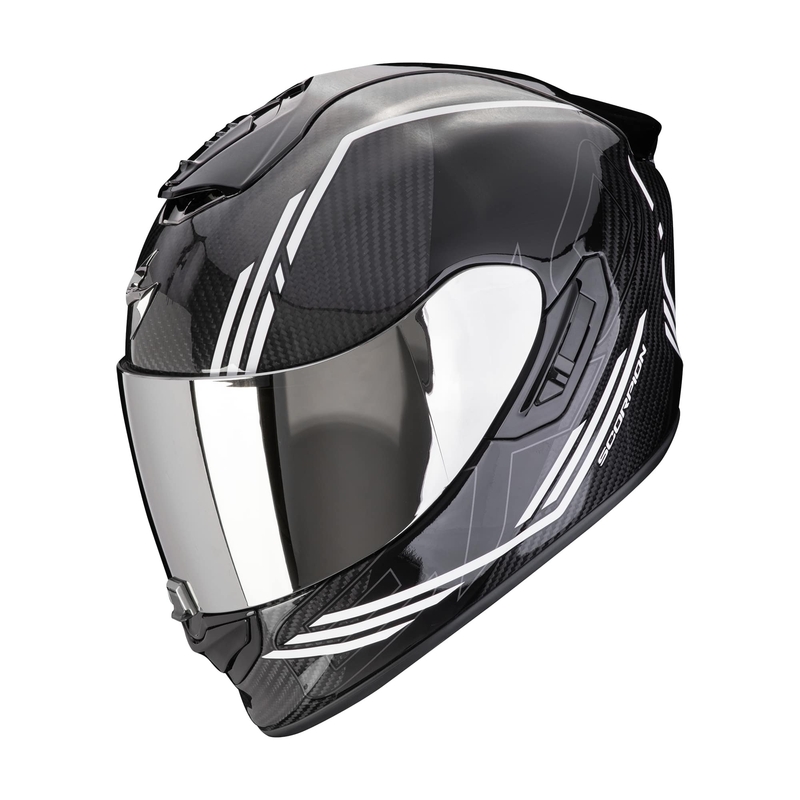 Integraalhelm Scorpion EXO-1400 EVO II CARBON AIR REIKA zwart/wit uitverkoop