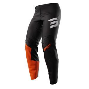 Motorcrossbroek Shot Draw Squad oranje uitverkoop