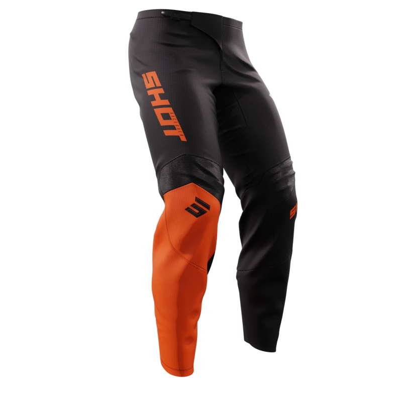Motorcrossbroek Shot Draw Squad oranje uitverkoop