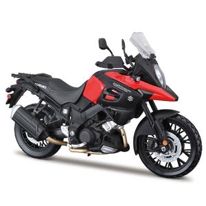 Model van motorfiets met standaard Maisto Suzuki V-Strom 1:12