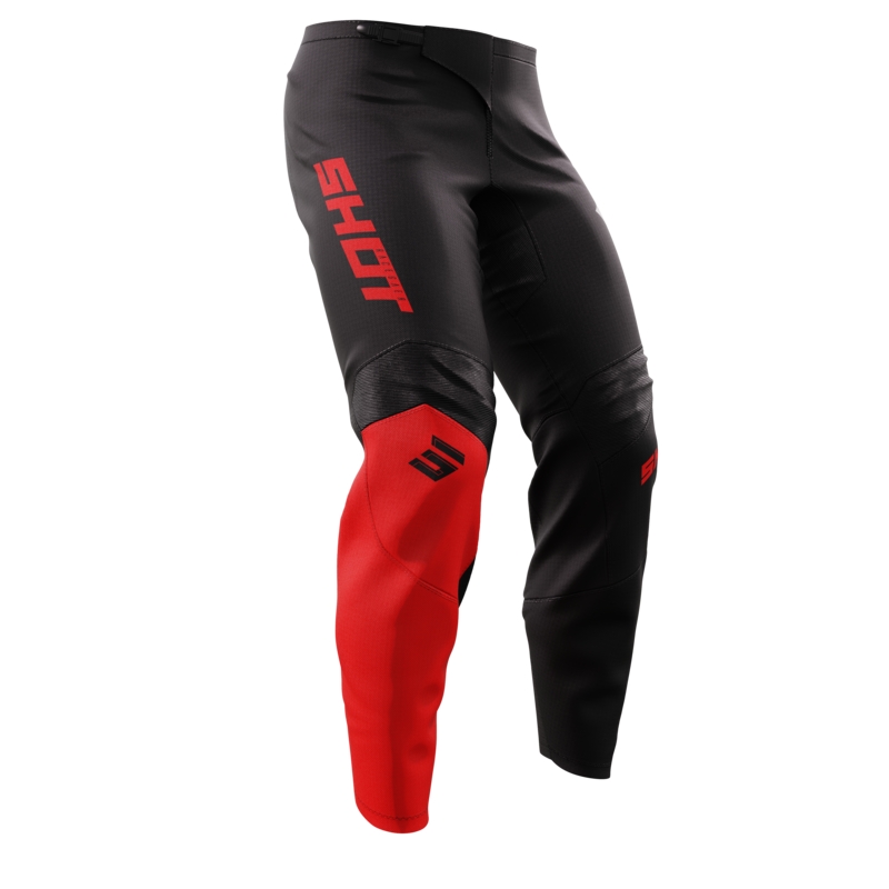 Motorcross Broek Shot Draw Squad Rood uitverkoop