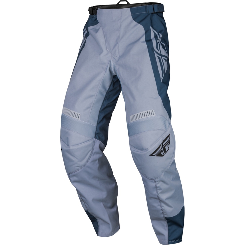 FLY Racing F-16 Artic grijze motorcrossbroek uitverkoop