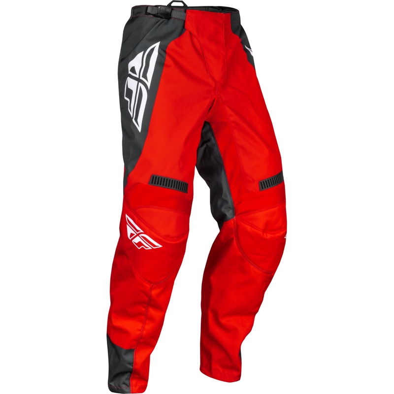 Motorcrossbroek FLY Racing F-16 rood-grijs-wit