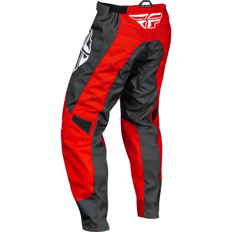 Motorcrossbroek FLY Racing F-16 rood-grijs-wit
