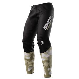 Shot Devo Battle Motorcross Broek Zwart en Zand uitverkoop