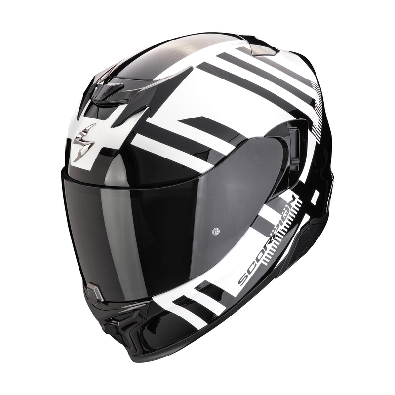 Integraalhelm Scorpion EXO-520 EVO AIR BANSHEE parelwit-zwart uitverkoop