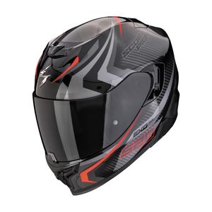 Integraalhelm Scorpion EXO-520 EVO AIR TERRA zwart-zilver-rood