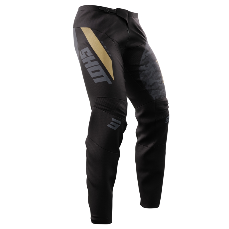 Motorcross Broek Shot Devo Matrix goud uitverkoop