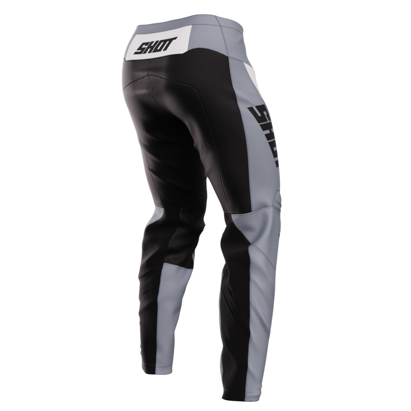 Motorcrossbroek Shot Devo Star Grijs uitverkoop