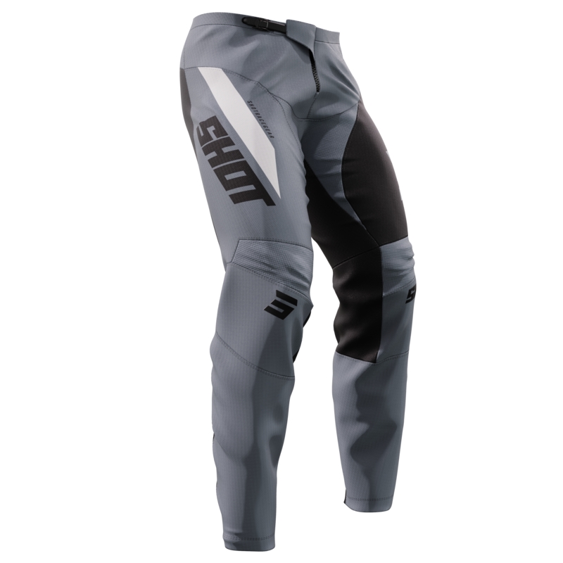 Motorcrossbroek Shot Devo Star Grijs uitverkoop