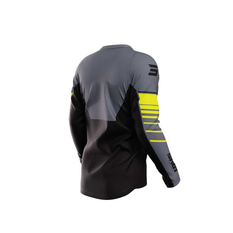 Motorcross trui Shot Devo Peak fluo geel uitverkoop