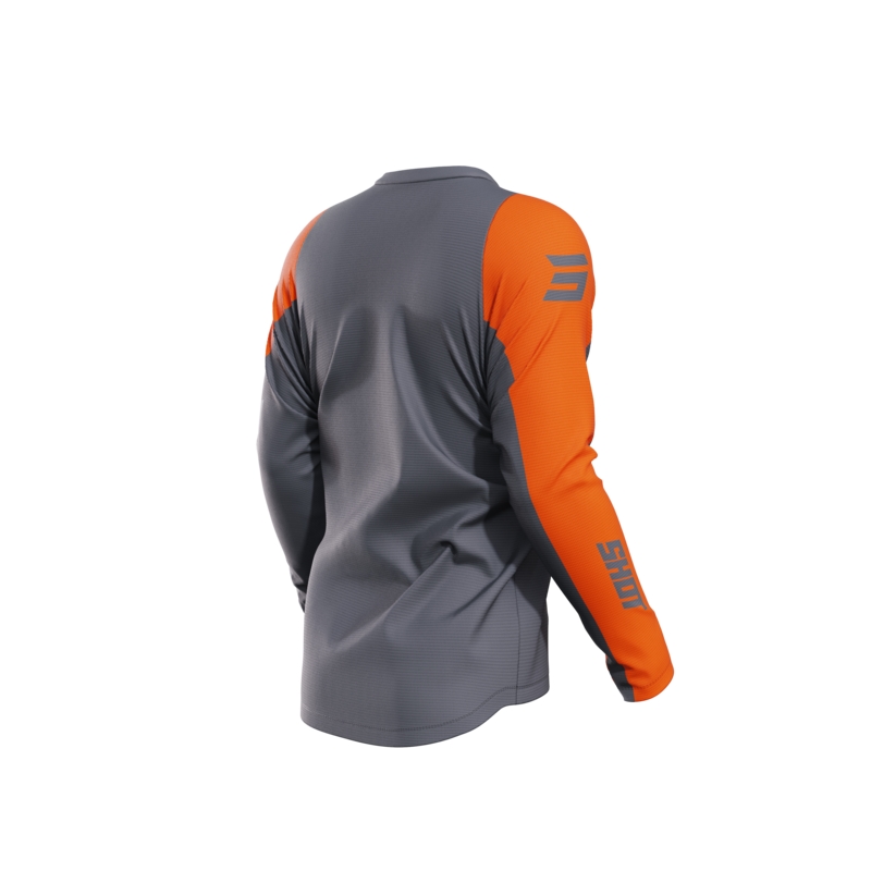 Motorcross trui Shot Devo Star oranje uitverkoop