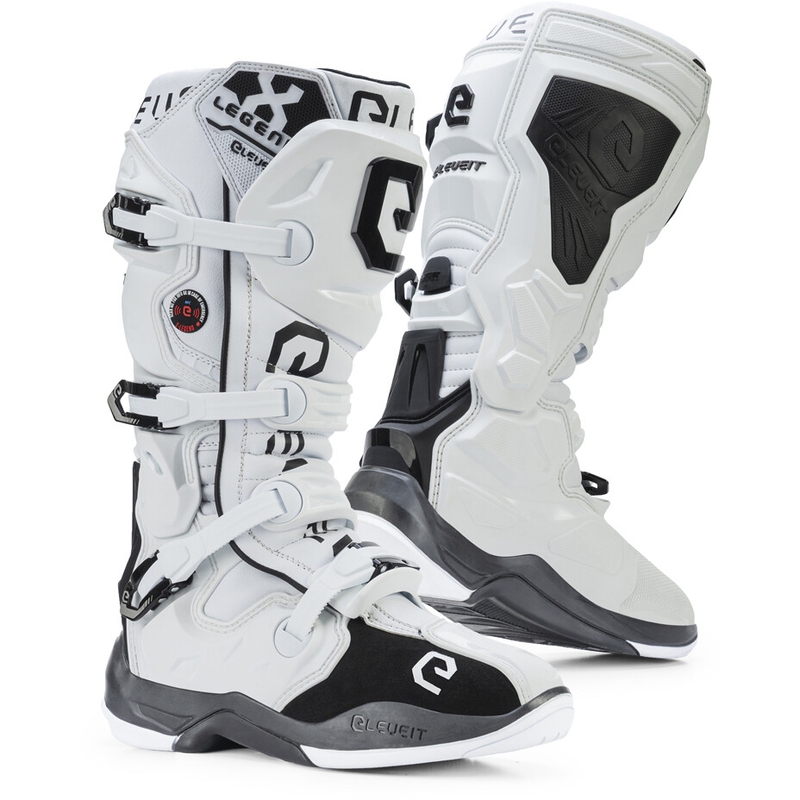 Eleveit X-Legend motorlaarzen wit
