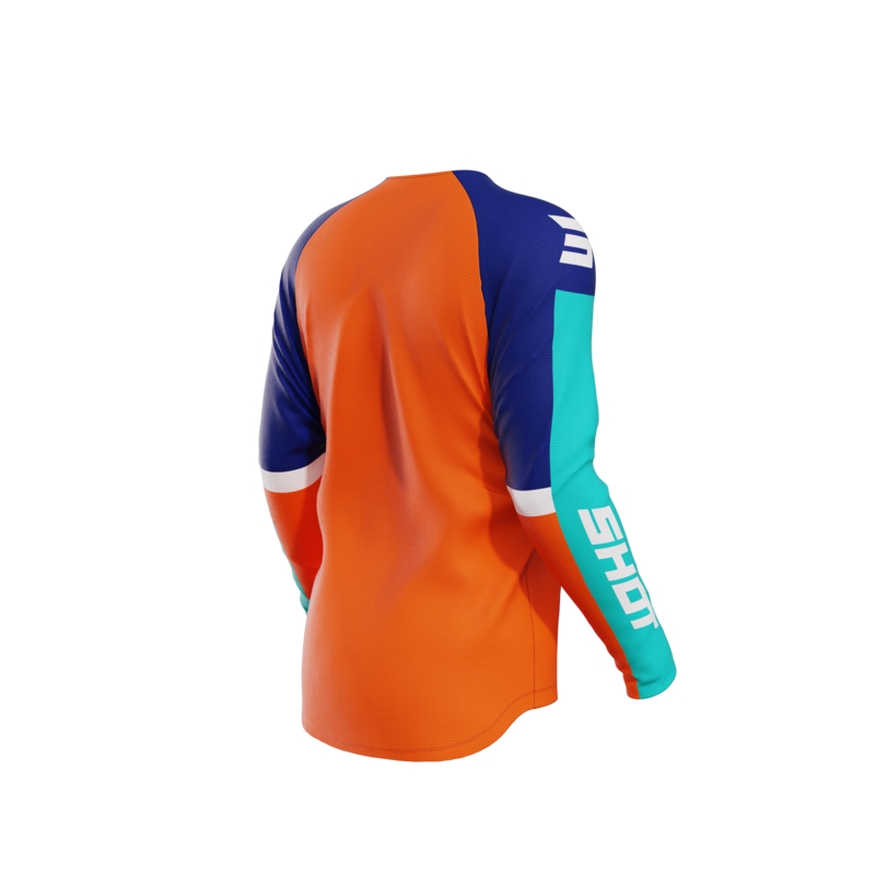 Kinder motocrosstrui Shot Iron oranje uitverkoop