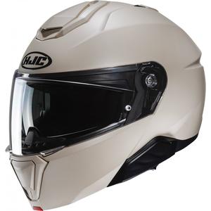 HJC i91 Solid beige opklapbare motorhelm