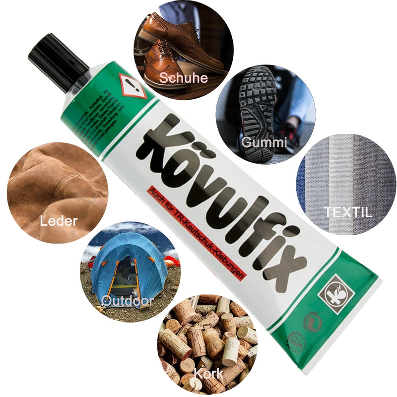 KÖVULFIX leder- en rubberlijm 90 g