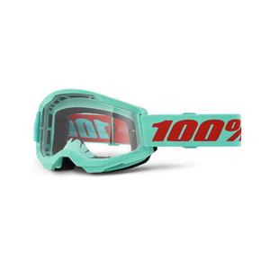 Motorcrossbril 100% STRATA 2 New Maupiti (helder plexi)