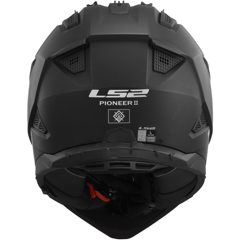 Enduro motorhelm LS2 MX702 PIONEER II matzwart
