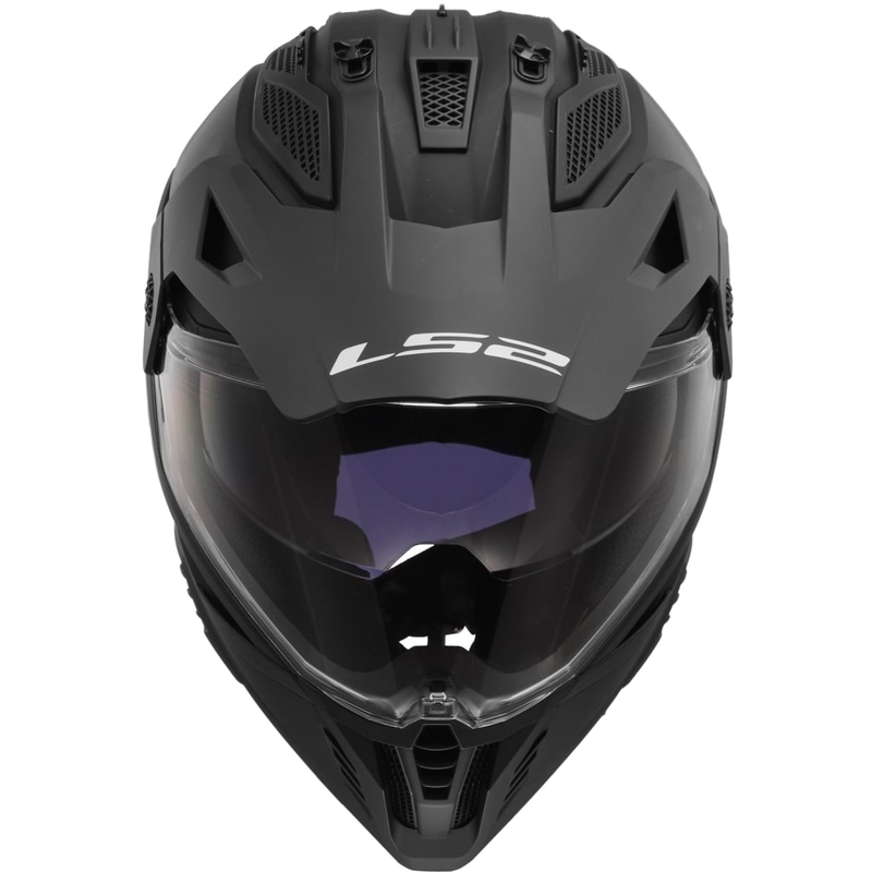 Enduro motorhelm LS2 MX702 PIONEER II matzwart