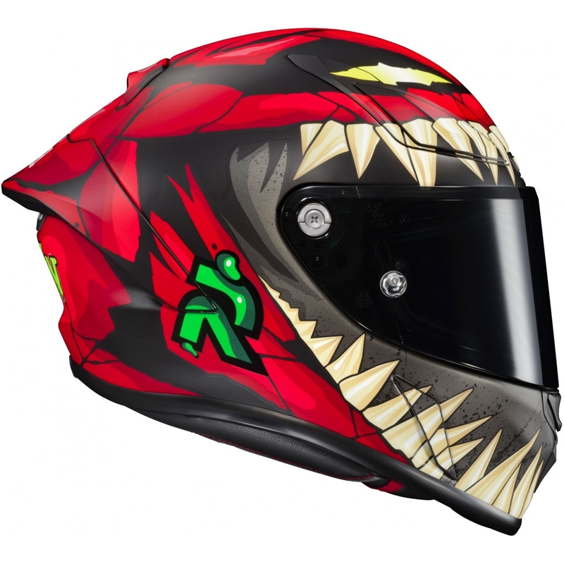 Integraal motorhelm HJC RPHA 1 Toxin Marvel MC1SF rood-grijs-groen uitverkoop