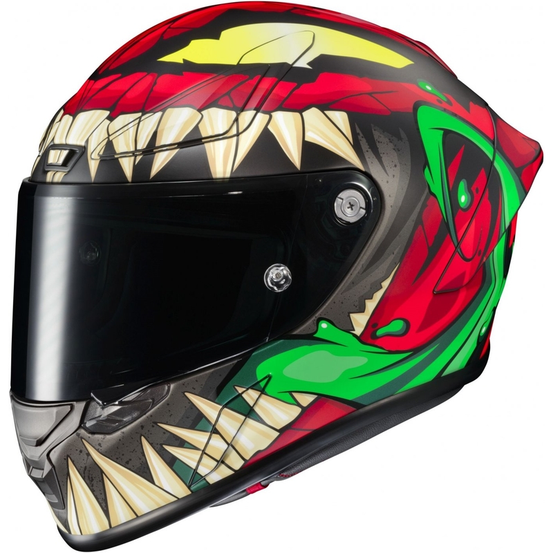 Integraal motorhelm HJC RPHA 1 Toxin Marvel MC1SF rood-grijs-groen uitverkoop