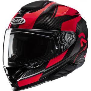 HJC RPHA 71 Carbon Hamil MC1 Zwart-Rood Integraal Motorhelm