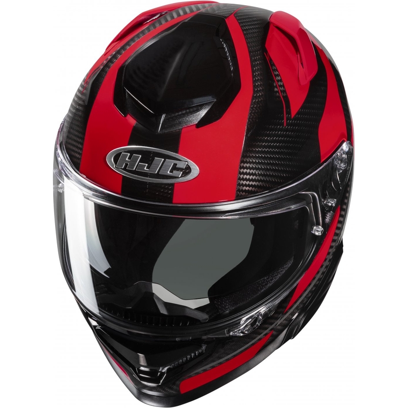 HJC RPHA 71 Carbon Hamil MC1 Zwart-Rood Integraal Motorhelm