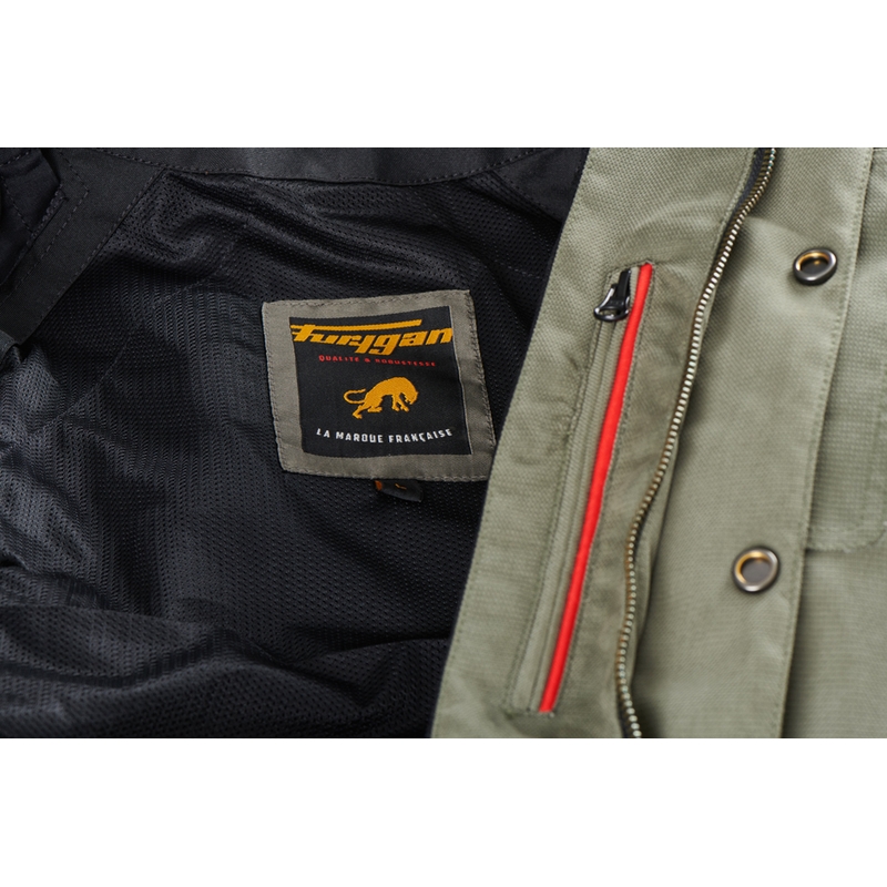 Furygan Marlon X Kevlar motorshirt groen