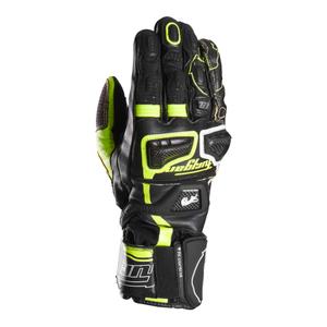 Motorhandschoenen Furygan Styg 20 x Kevlar zwart-fluo geel-wit