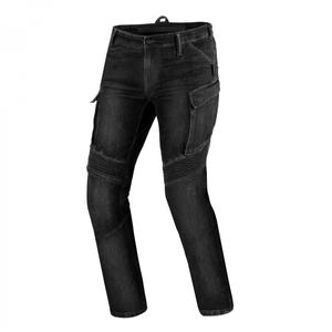 Motorjeans Shima GIRO 2.0 URBAN zwart gewassen uitverkoop