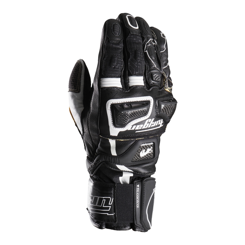 Furygan Styg 20 x Kevlar motorhandschoenen zwart-wit