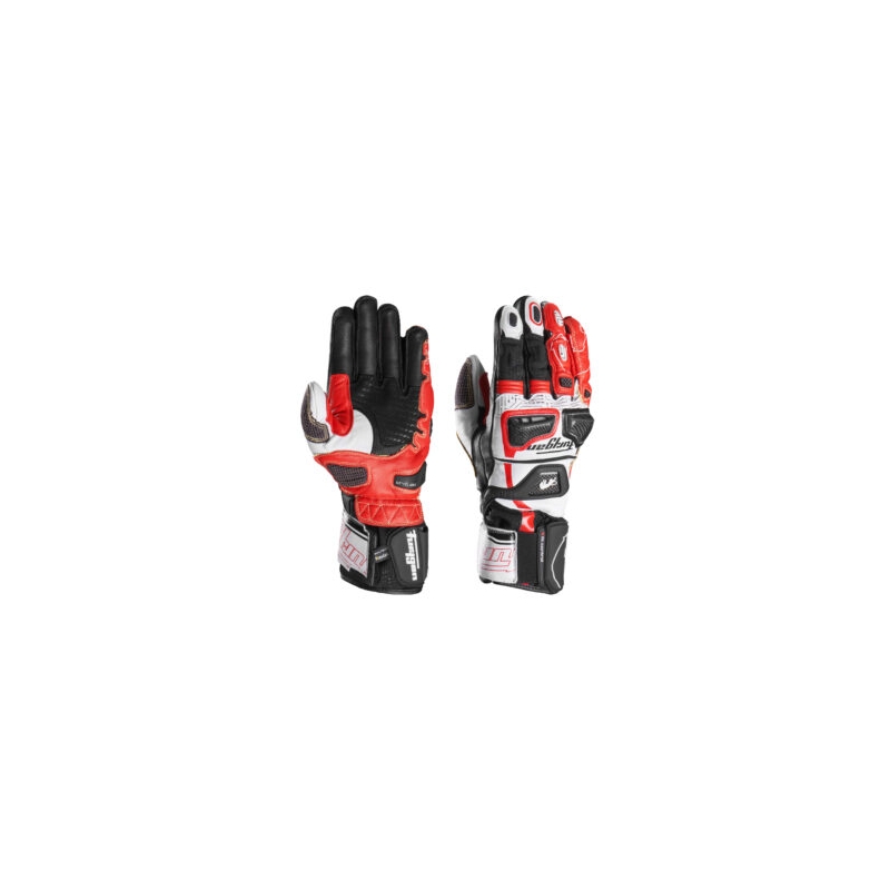 Furygan Styg 20 x Kevlar motorhandschoenen zwart-wit-rood