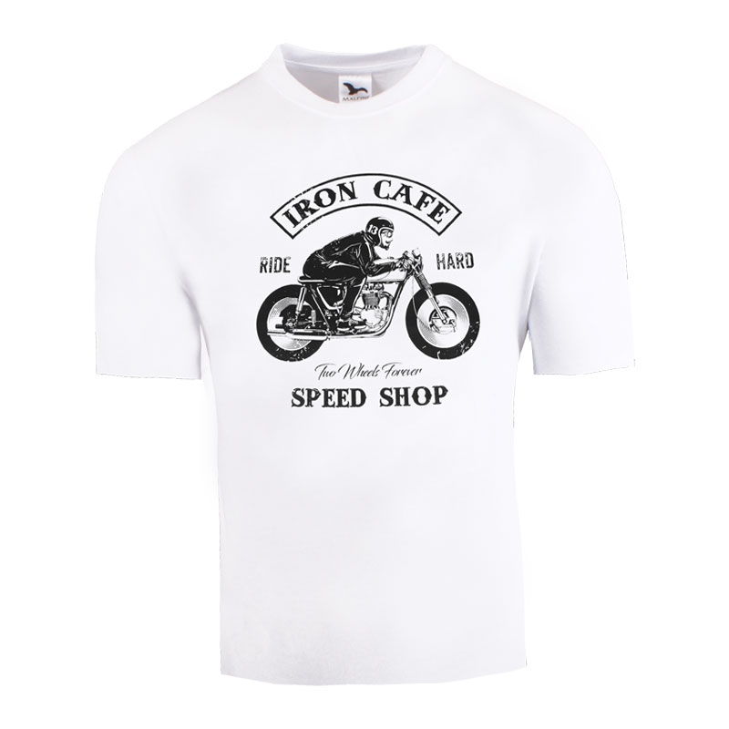 T-shirt RSA IJzeren café II wit