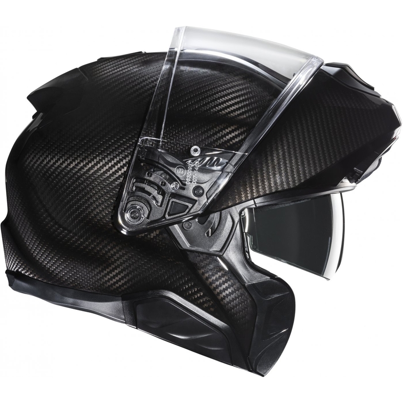 Opklapbare motorhelm HJC RPHA 91 CARBON zwart