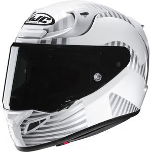 Integraal motorhelm HJC RPHA 12 Ottin MC10 wit-grijs