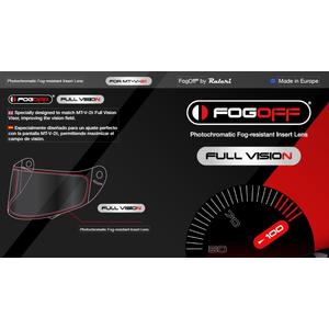 Anticondensfolie FOGOFF FOG010 voor MT-V-28 plexi